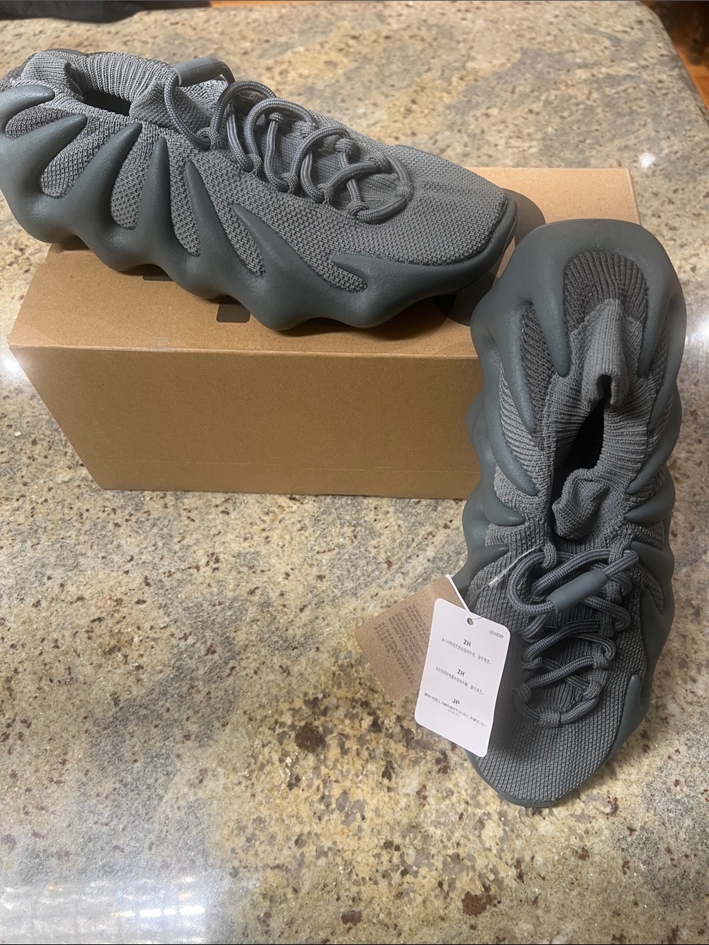 Yeezy Boost 450 Cloud Gray Sneakers (Brand New- Never Worn)